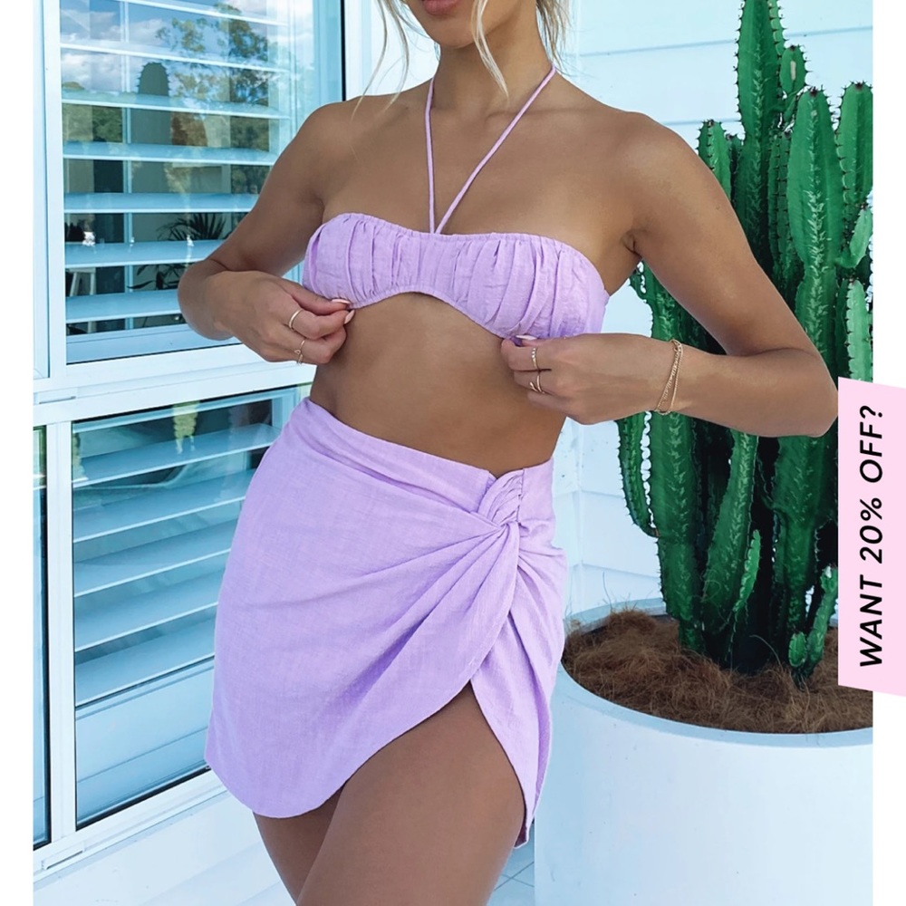 WhiteFox boutique Liliac set